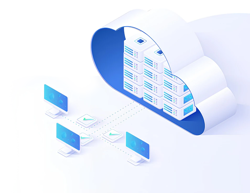 Cloud Services Banner Mockup