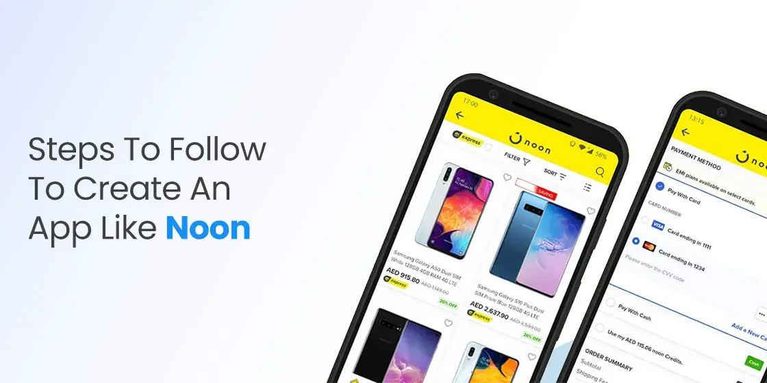 How to Build an Ecommerce App Like Noon: Key Steps to Follow