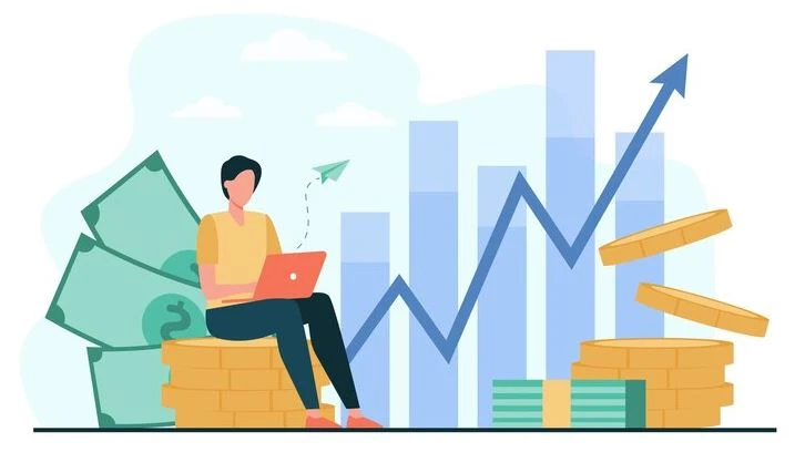 Average salary graph
