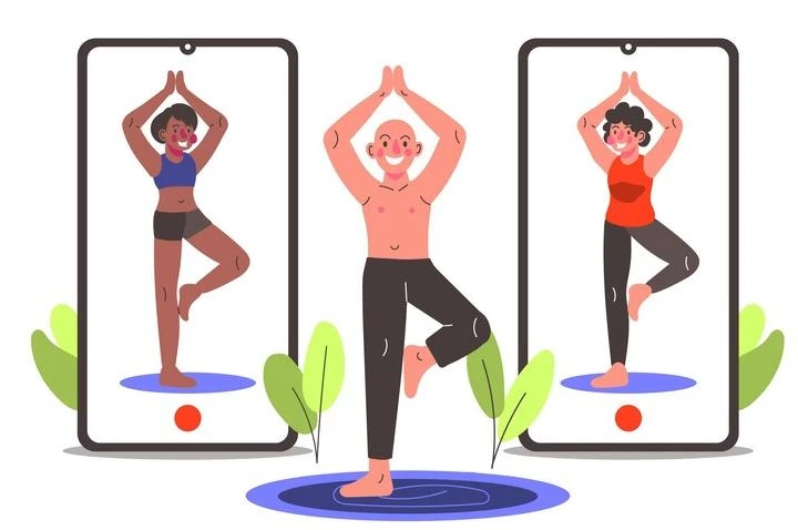 Yoga app development