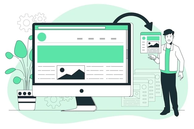 Dynamic website concept