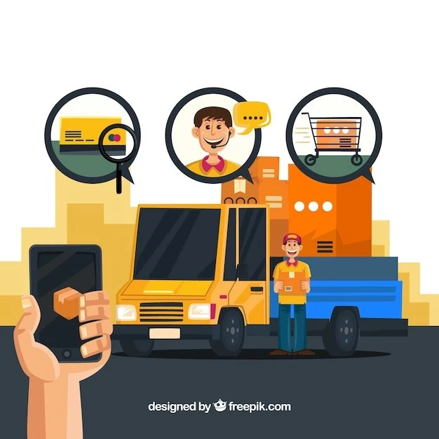 Fleet management illustration
