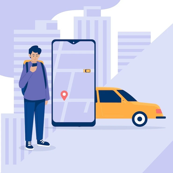 Travel app for cab booking